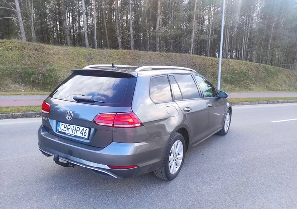 Volkswagen Golf cena 51500 przebieg: 214481, rok produkcji 2018 z Polanów małe 704